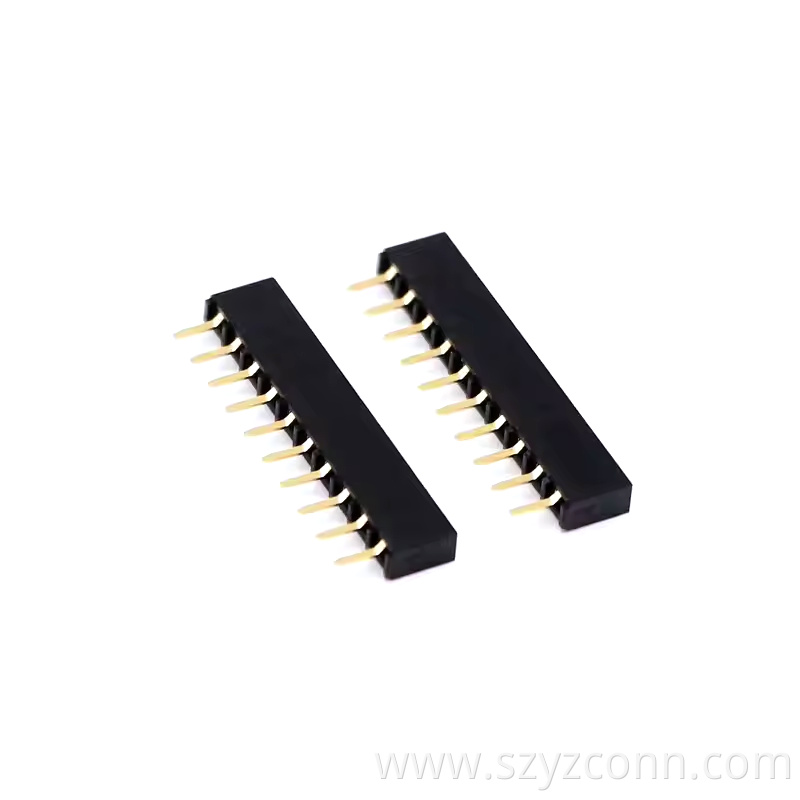 2.0mm Pitch Female Header Single Row Straight H4.3mm 12P-140P (3) 2.0mm Pitch Female Header Single Row Straight H4.3mm 12P-140P (3)